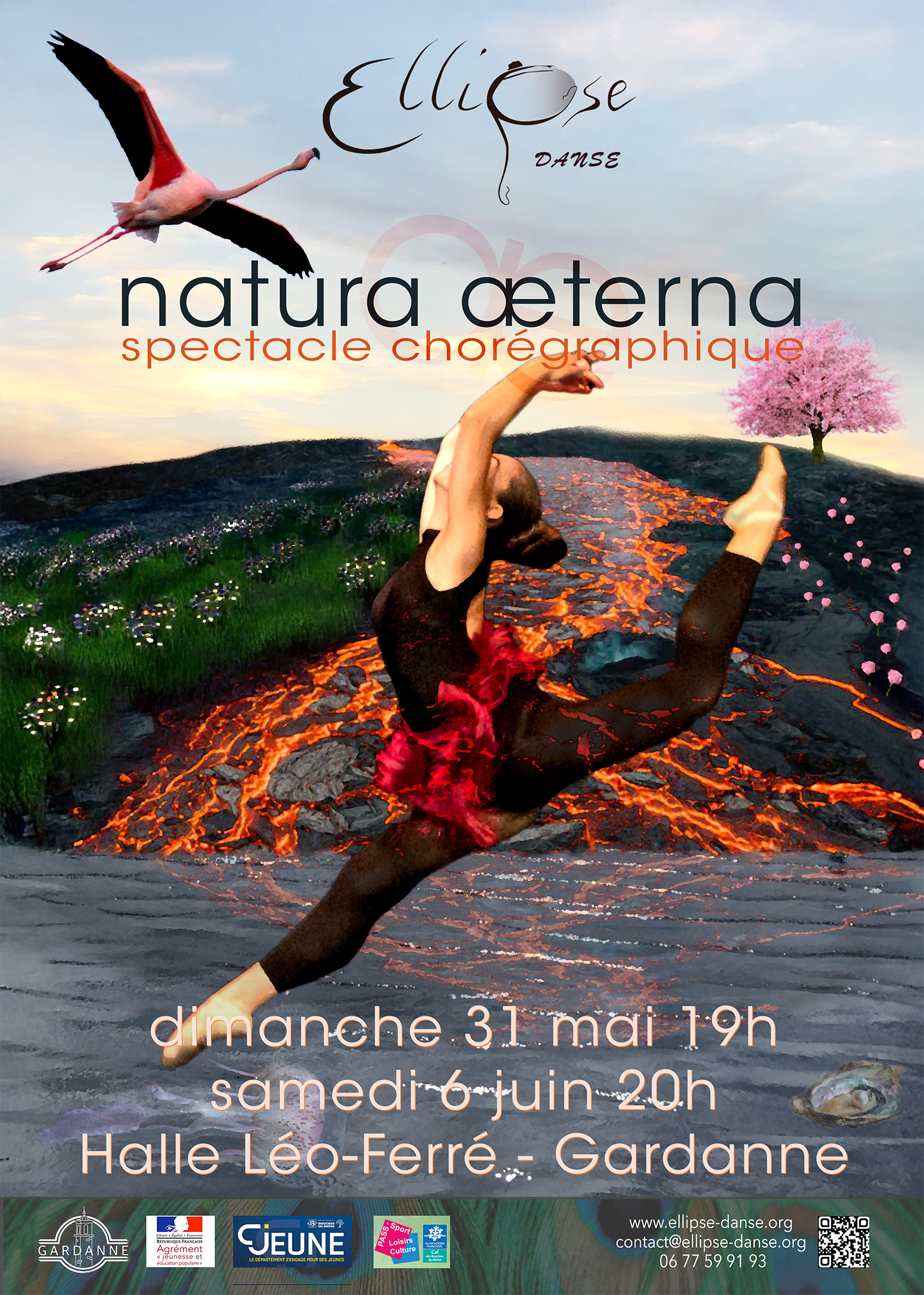 Affiche ELLIPSE DANSE 2025